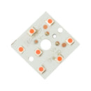 7W Red 24mmx25mm Metal Core LED PCB