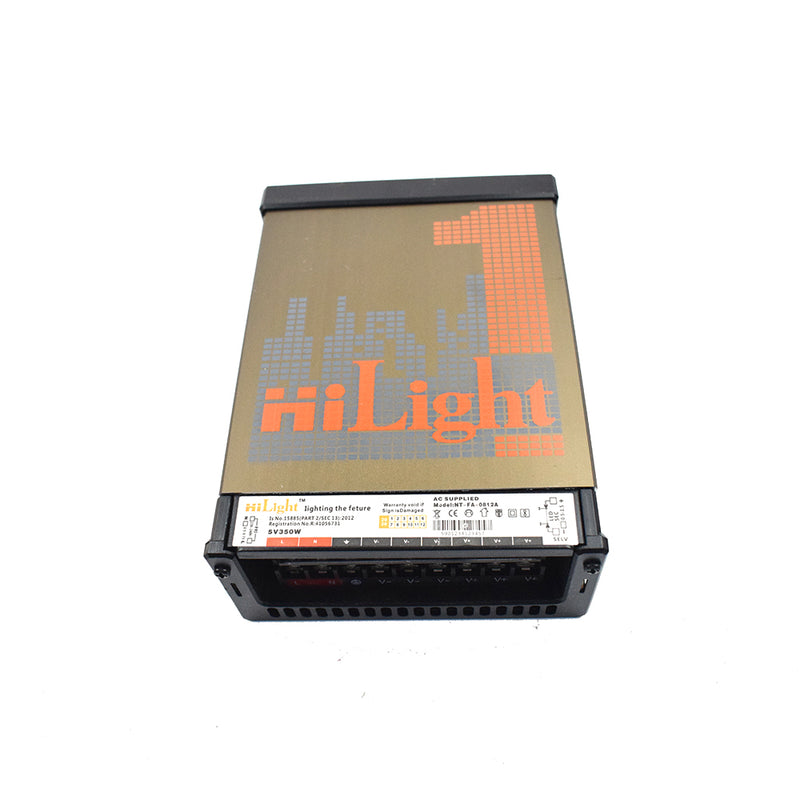 HiLight 5V 350W Rain Proof Power Supply For LED Drives