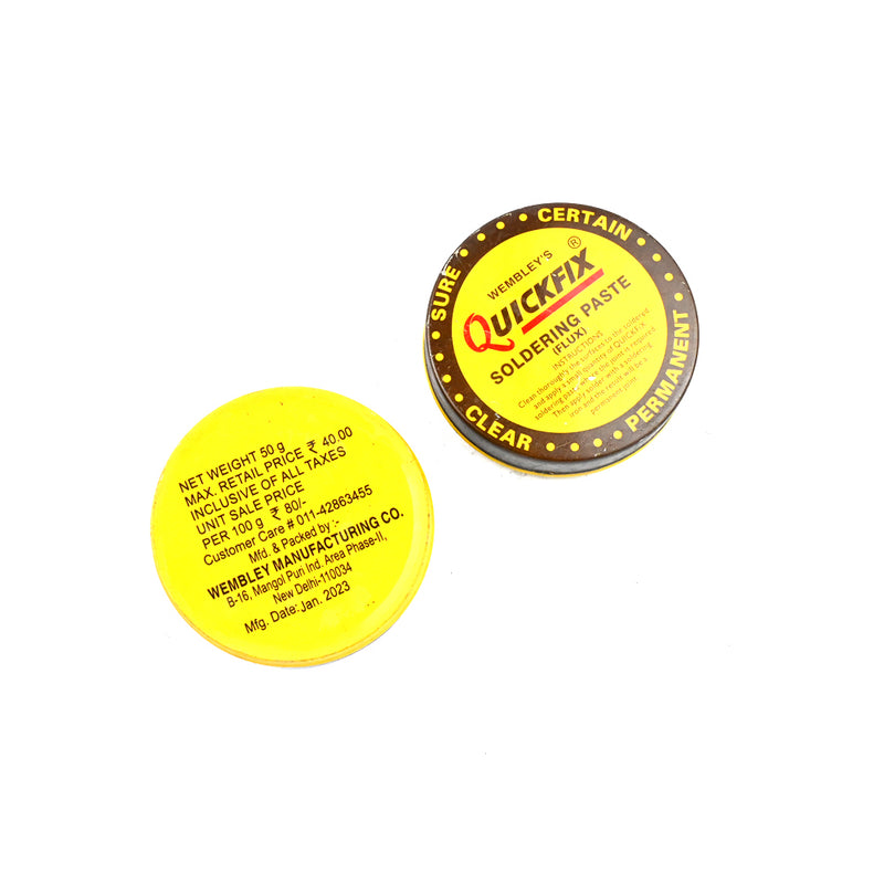 Wembley's Quickfix Soldering Paste Flux 50g