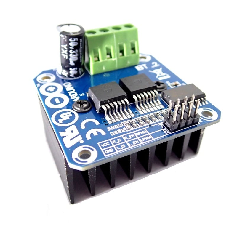 Double BTS7960 43A H-Bridge High-Power Stepper Motor Driver Module