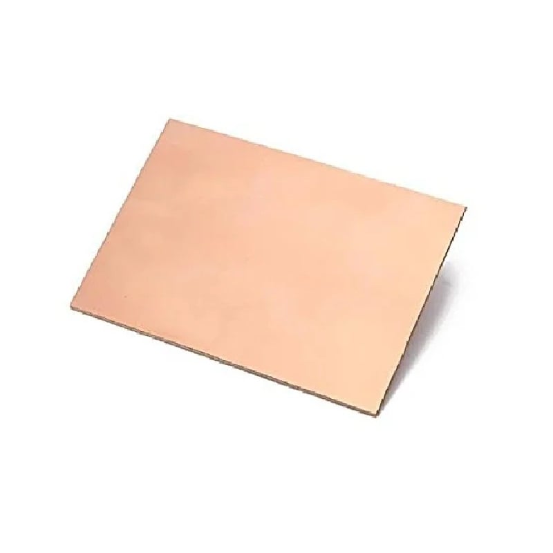 Single Side 10X15cm thickness 1.5mm Copper Clad Printed Circuit Board