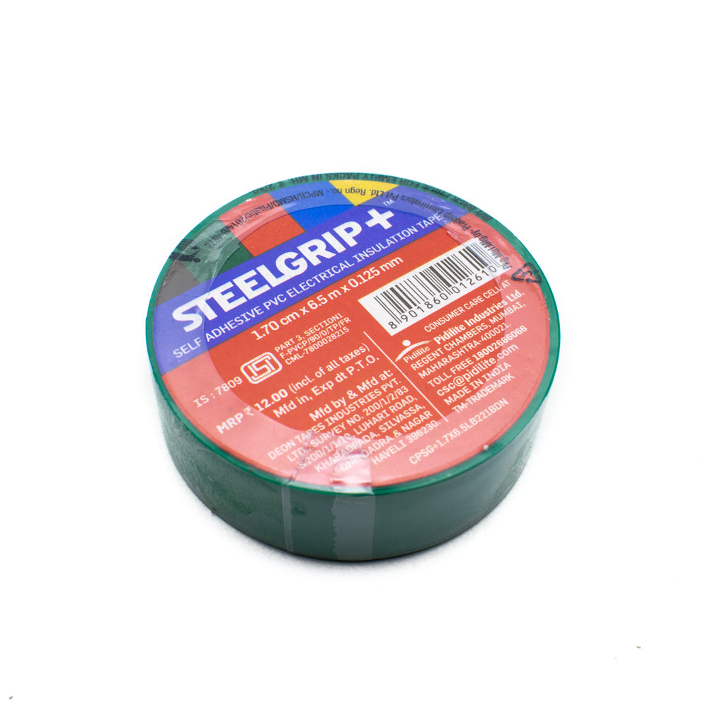 Buy Pidilite Steelgrip+ Self Adhesive PVC Electrical Insulation Tape ...