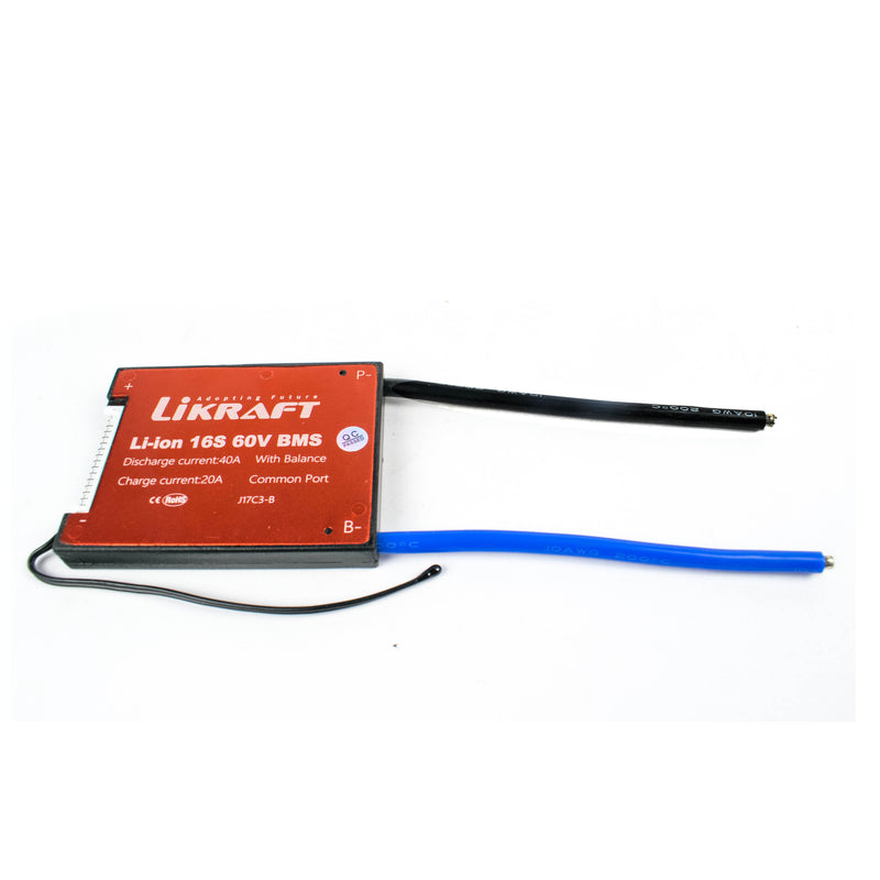 Buy 16S 60V 40A Lithium Ion Battery BMS Waterproof with Balance Charging at