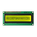 JHD 16×1 Character LCD Display With Yellow Backlight