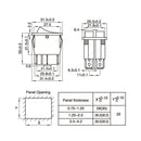 Buy KCD4 Double Boat Rocker Switch 6 Pin On Off With Red Light from HNHCart.com. Also browse more components from Rocker Switch category from HNHCart