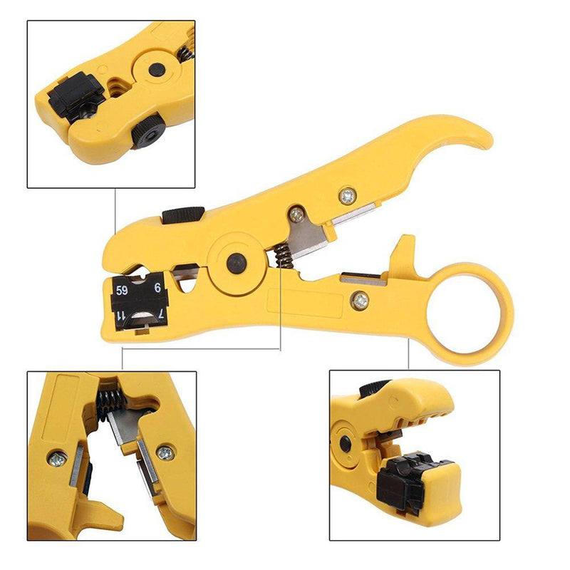 Buy Professional Grade Universal Cable Cutter and Stripper from HNHCart.com. Also browse more components from Wire Cutter & Strippers category from HNHCart