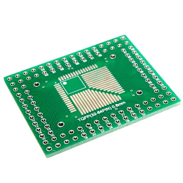 TQFP32/44/64/80/100 to DIP PCB Board Converter Adapter-.