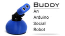 Techno-Tirupati; Buddy Robot 3D Printed Plastic Parts withpout motors and controller