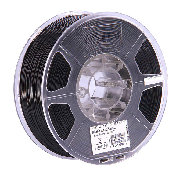 eSun ABS+ 1.75mm 3D Printing Filament 1kg-Black