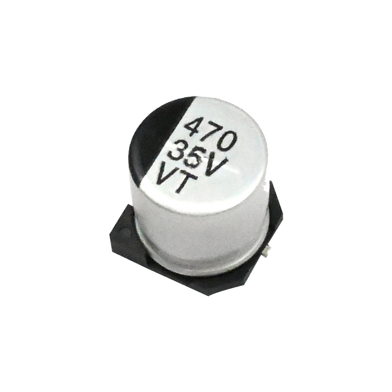 470uF 35V SMD Aluminium Electrolytic Capacitor