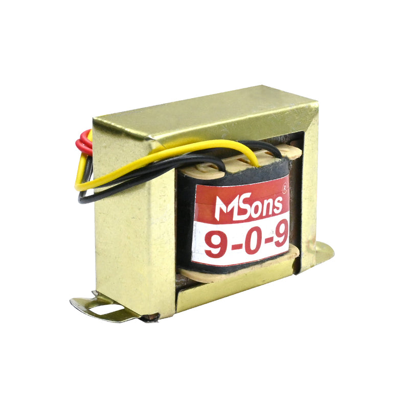 Msons 9-0-9V 750ma Center Tapped Step Down Transformer