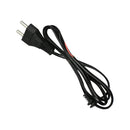 2 Pin AC Power Plug with an Open-ended Cable (1m Cable Length)