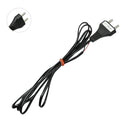 2 Pin AC Power Plug with an Open-ended Cable (2m Cable Length)