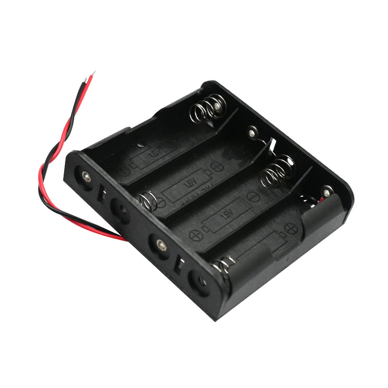 4 x AA Battery Holder Case