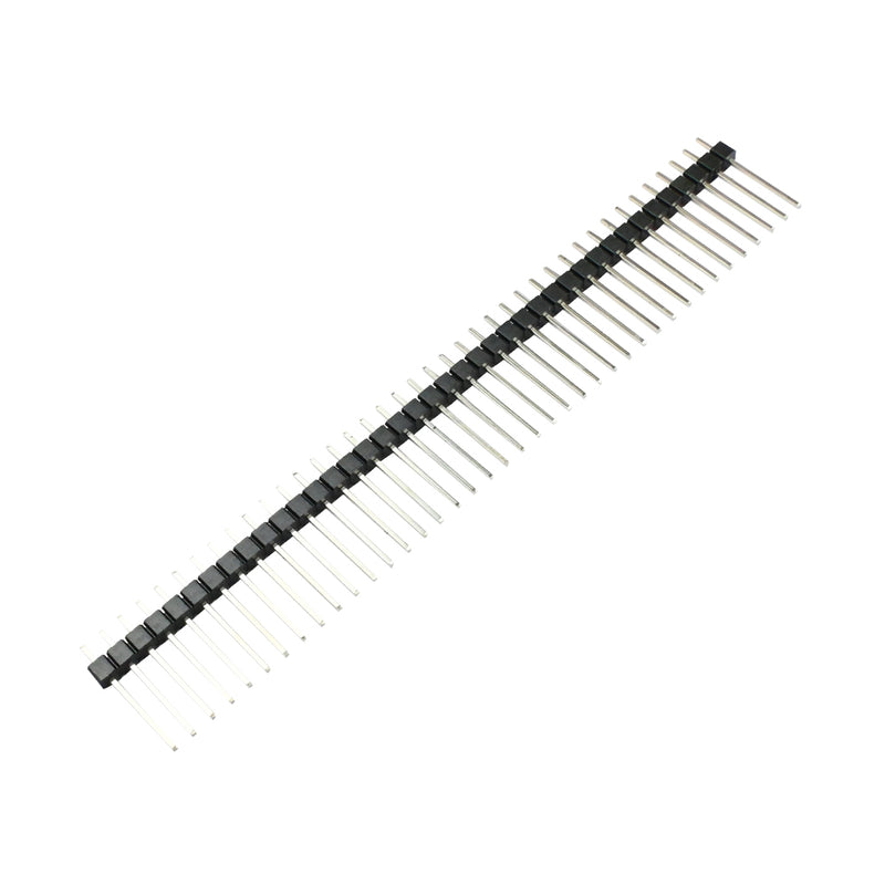 2.54mm 1x40 Pin Male Straight Single Row Header 16.5mm Height