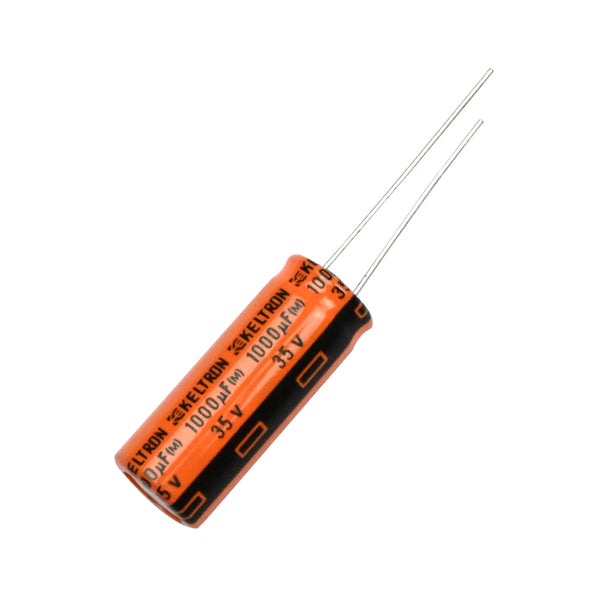 Keltron 1000uf 35V Electrolytic Capacitor