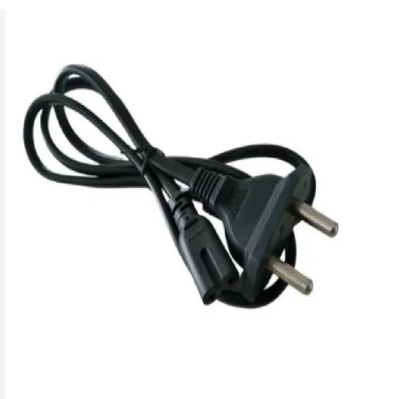 Suntech 2 Pin Power Cord with 2 Pin Power Plug Cable (2m Cable Length)