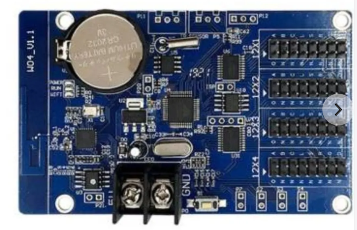 HD-W04 LED Scrolling Display Wifi Controller Card