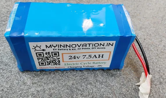 24V 7.5Ah Lithium Ion Battery