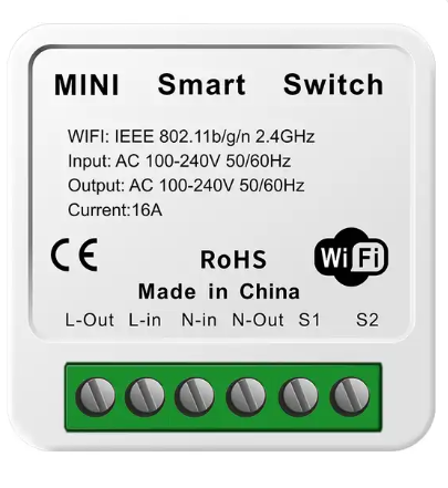 2 Channel 10A WiFi Smart Switch